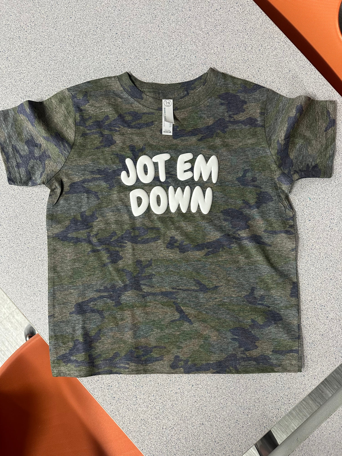 Youth - Jot Em Down Camo