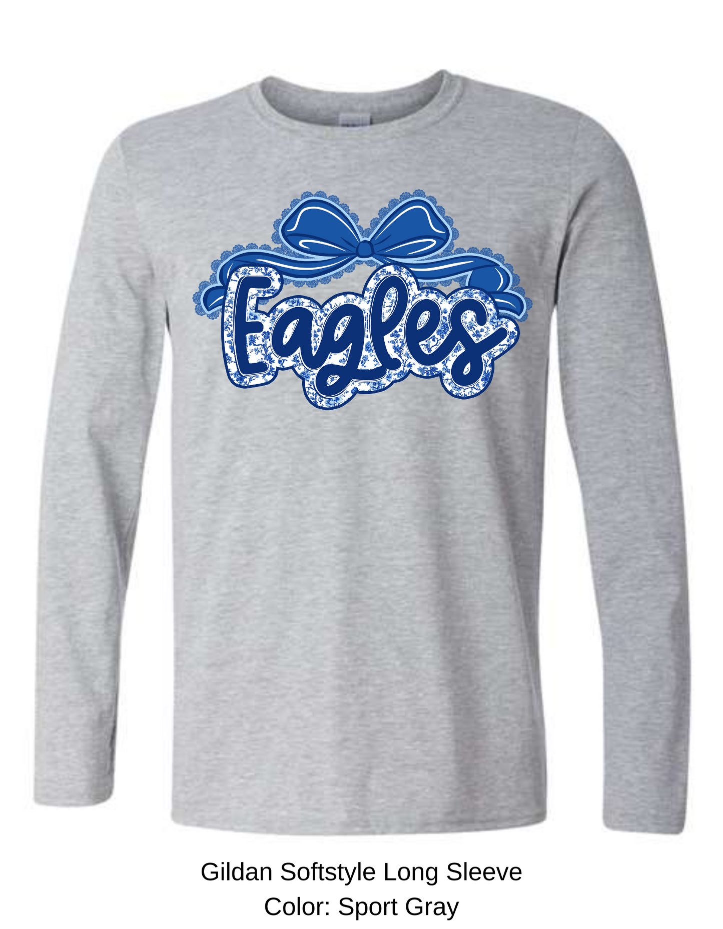 Floral Eagles Bow (PRE-ORDER)