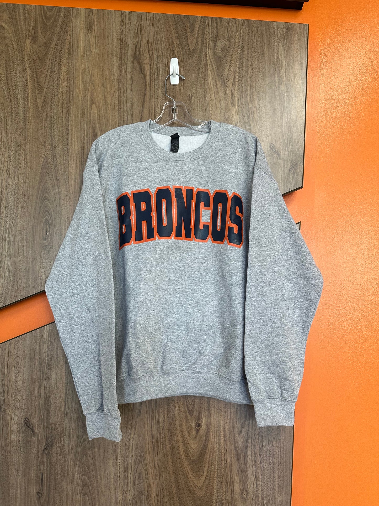 Broncos Block Lettering