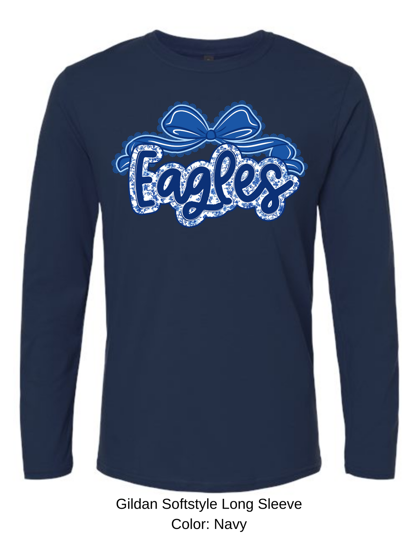 Floral Eagles Bow (PRE-ORDER)