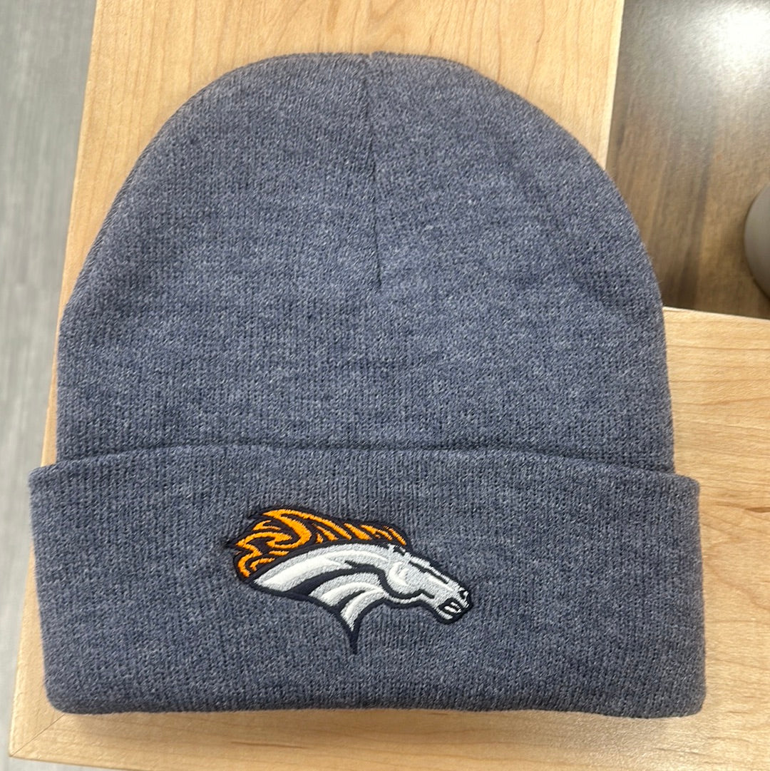 Beanie with Bronco Head