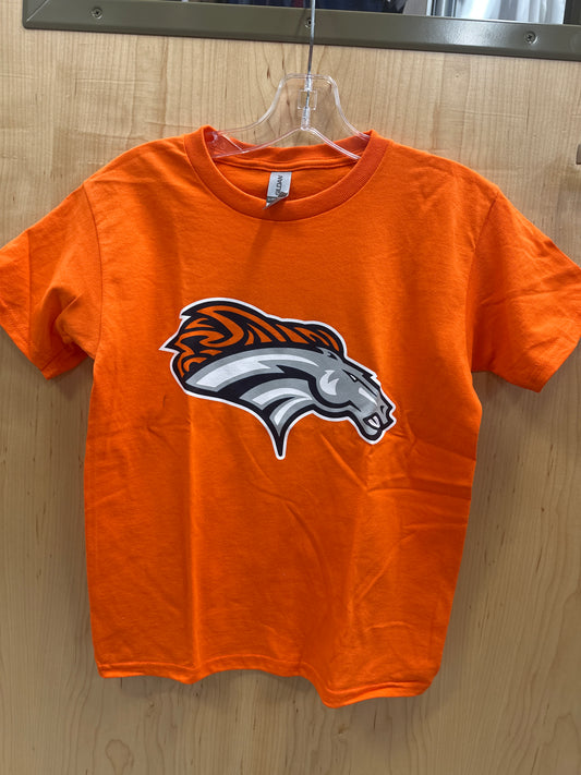 Youth - Bronco Head Orange SS