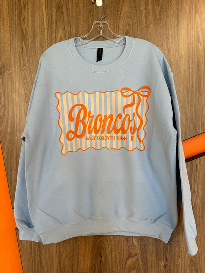 Broncos Preppy Bow