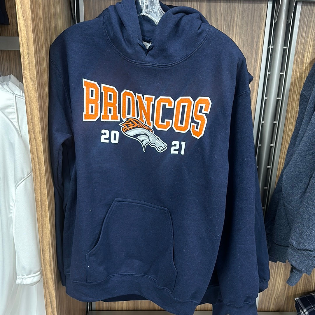 Broncos 21 Hoodie - Navy