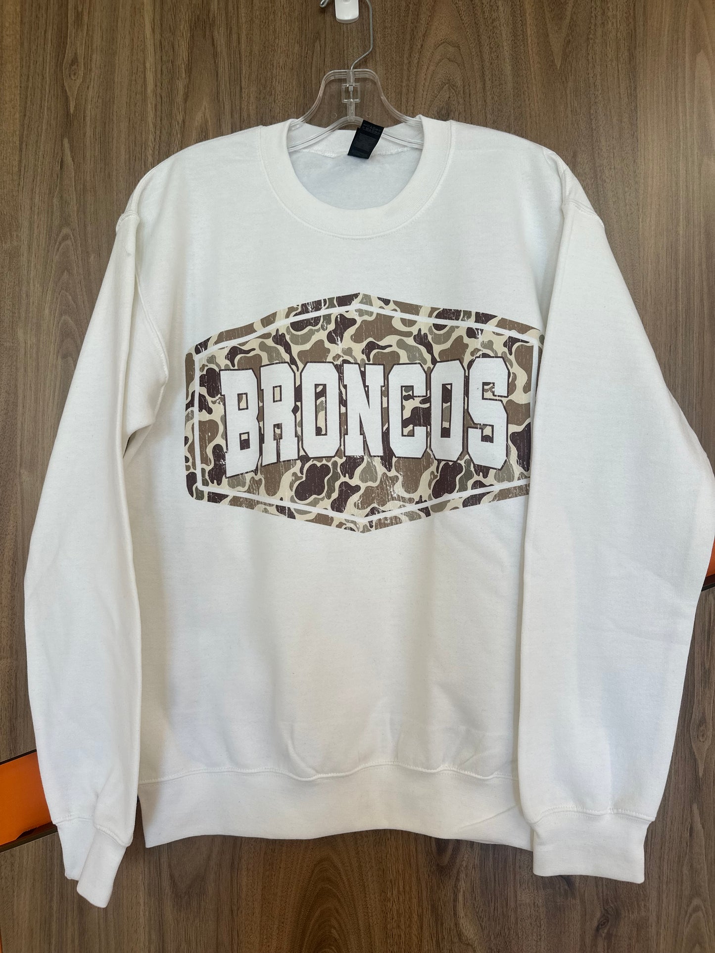 Vintage Camo Broncos