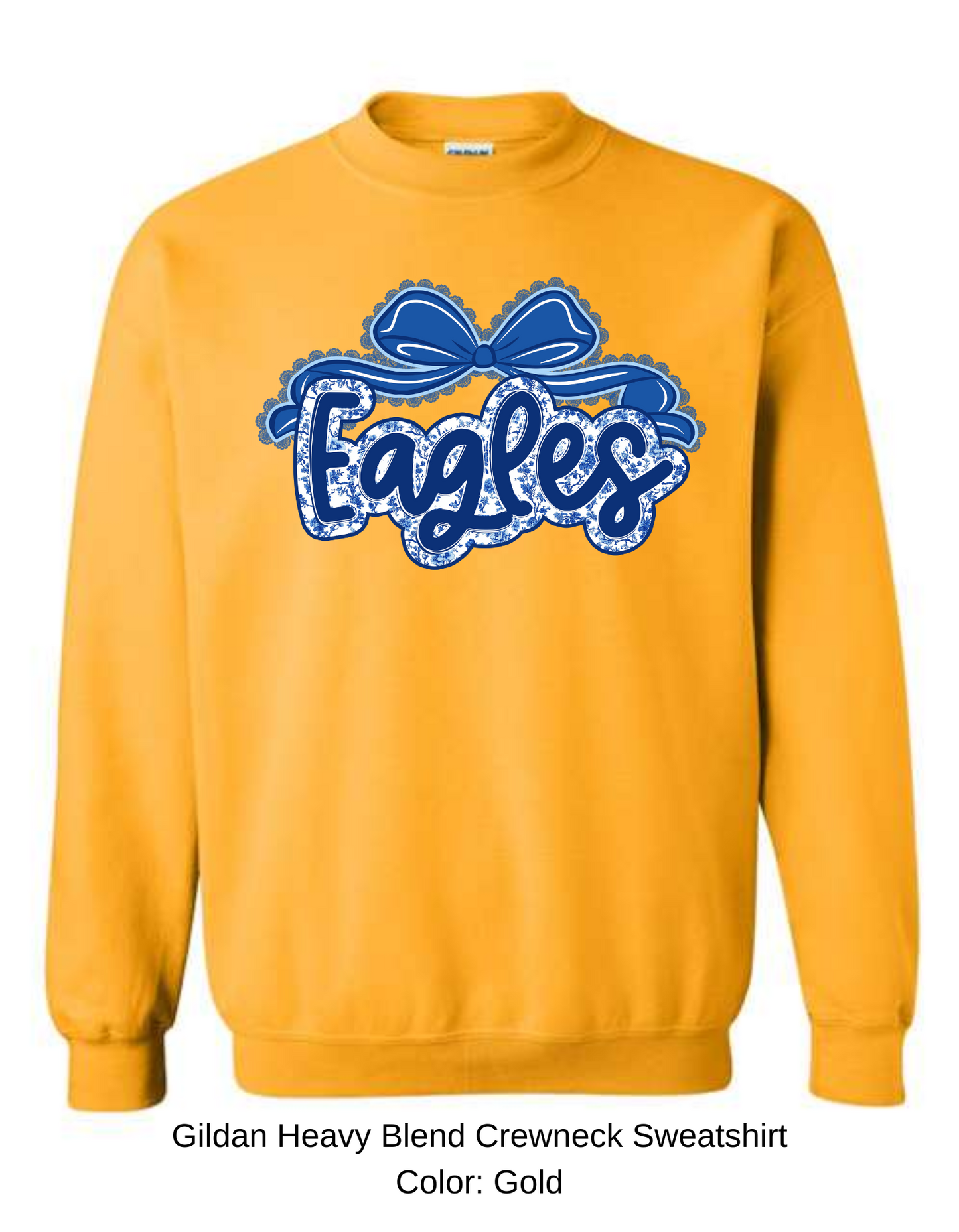 Floral Eagles Bow (PRE-ORDER)