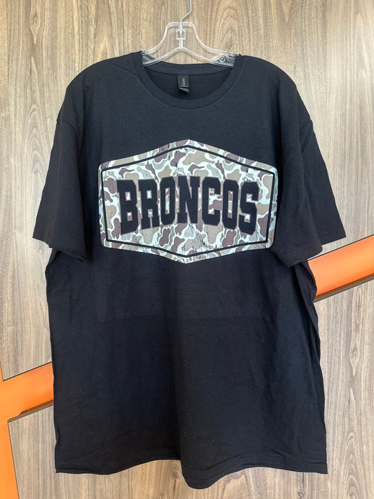 Vintage Camo Broncos