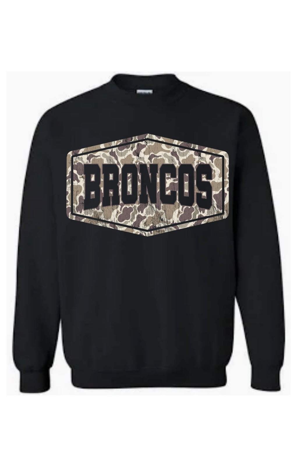 Vintage Camo Broncos - PREORDER