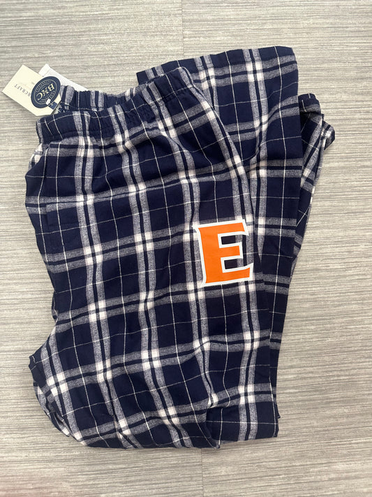 PJ Pants - Navy/White w/ E