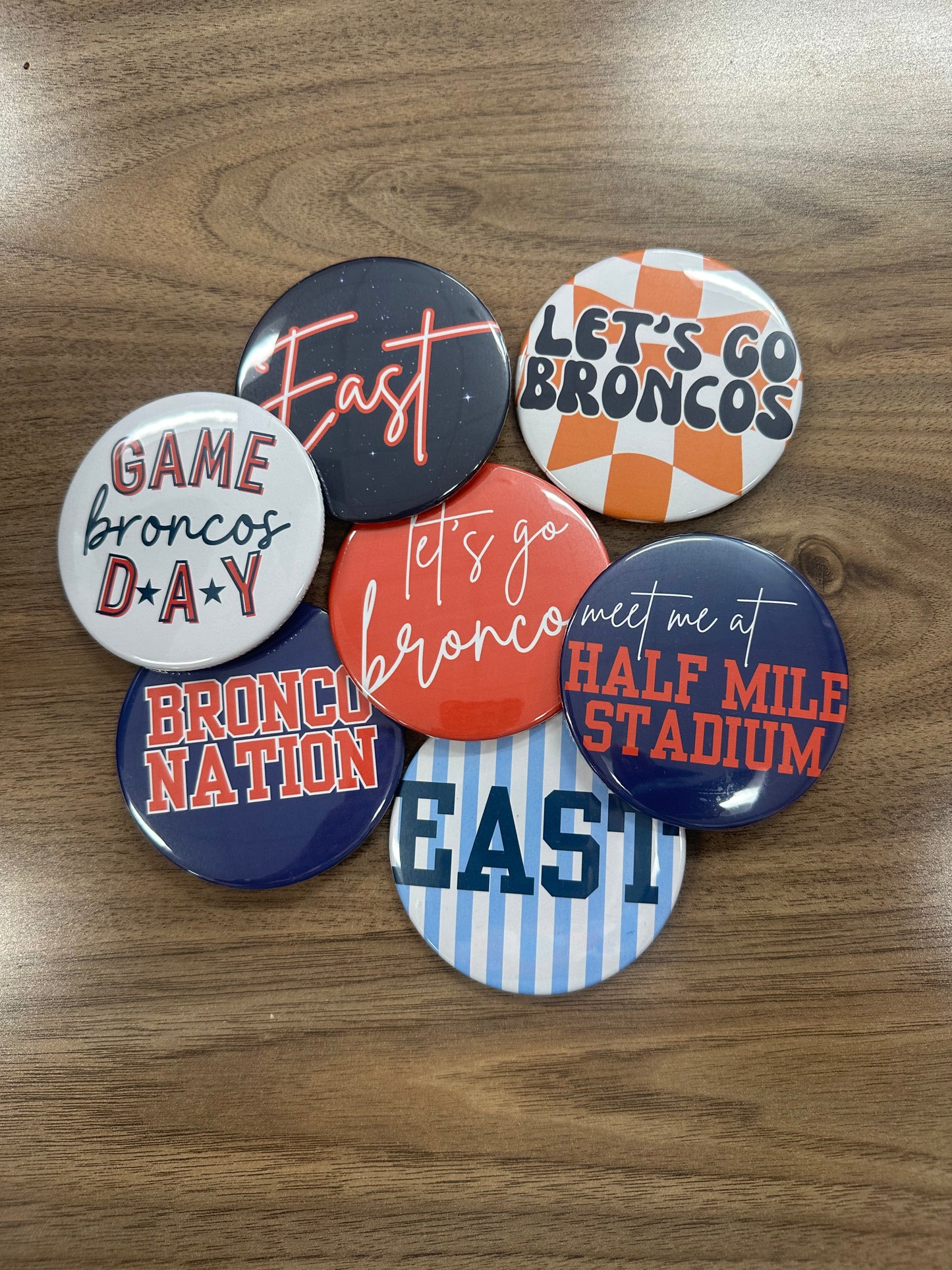 Game Day Buttons (Variety of Designs)